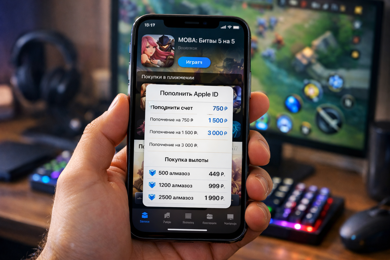 League of Legends: Wild Rift: обложка инструкции App Store