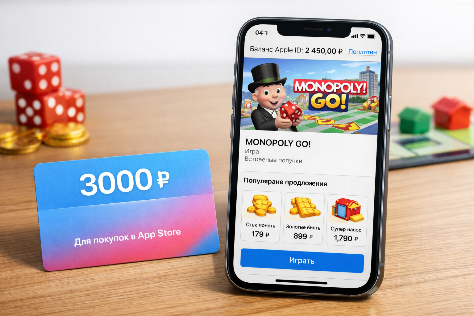 MONOPOLY GO!: обложка инструкции App Store