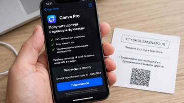 Canva Pro: обложка инструкции App Store