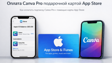 Canva Pro: обложка инструкции App Store
