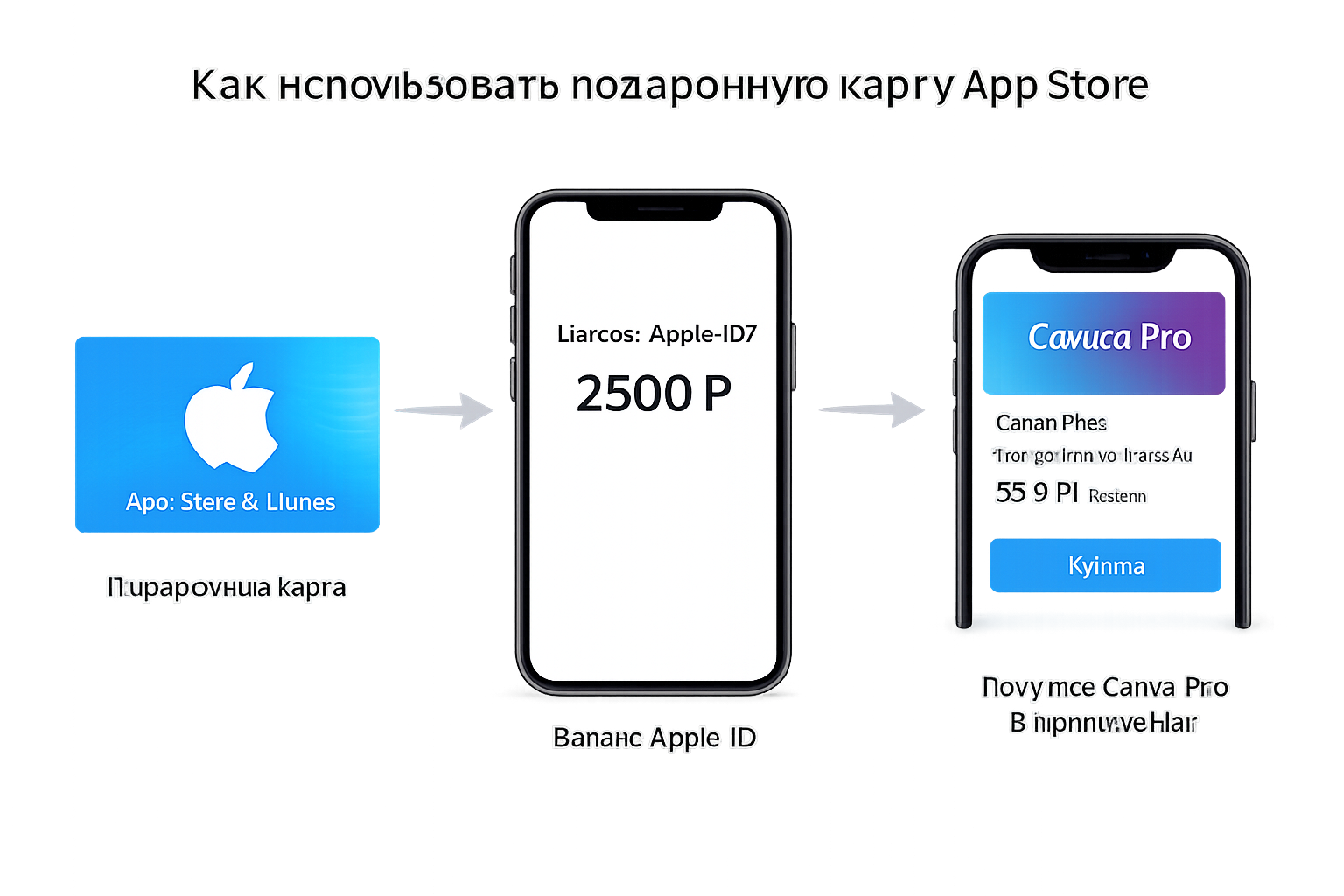 Canva Pro: инструкция через App Store