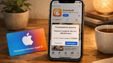 Crunchyroll: обложка инструкции App Store