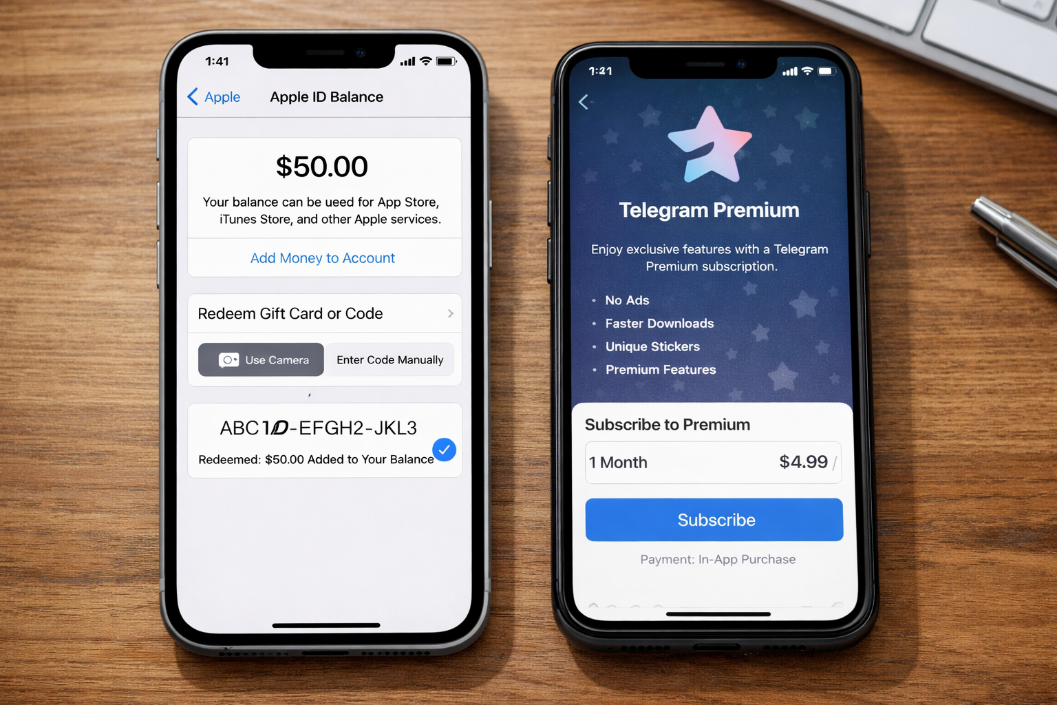 Telegram Premium: инструкция через App Store