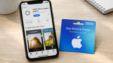 VSCO: обложка инструкции App Store