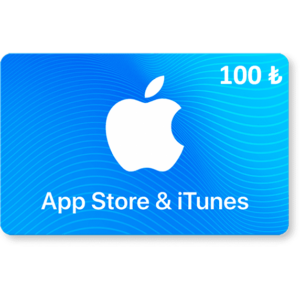 Подарочная карта Apple на 100 TRY
