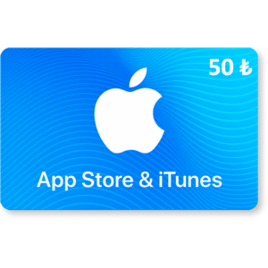 Подарочная карта Apple на 50 TRY